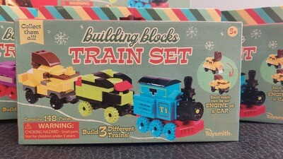 Building Block Train Set