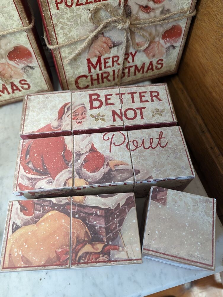 Giant Block Puzzle-Santa 