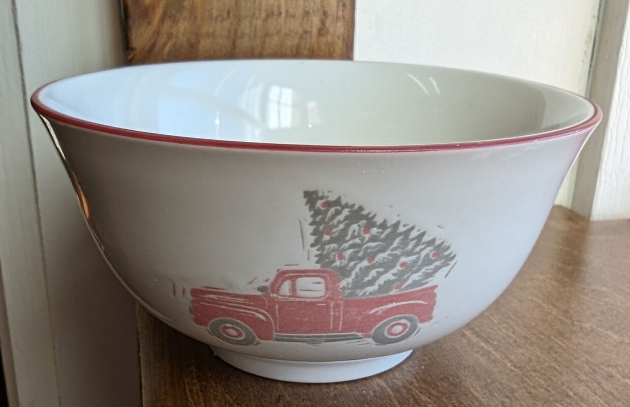 Bowl-Red Truck