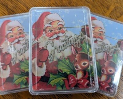 Playing Cards Santa Claus