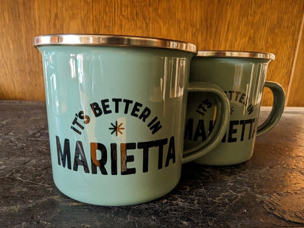 It&#39;s Better in Marietta Green Mug