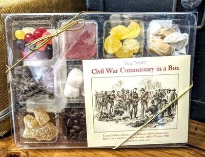 Civil War Commissary in a Box Candy