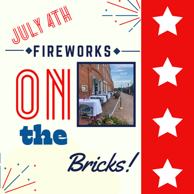 July 4th Table up to 6--Fireworks Viewing