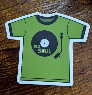 Old Soul T-Shirt Sticker