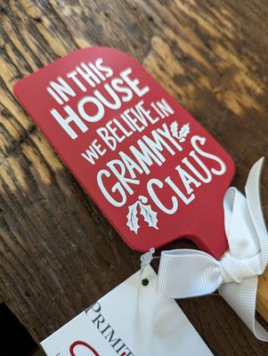Grammy Claus Spatula Christmas