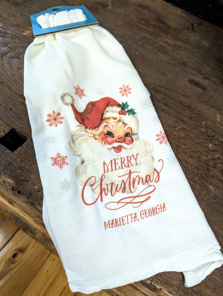 Santa Marietta GA Kitchen Towel
