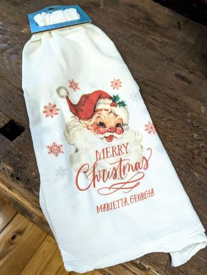 Santa Marietta GA Kitchen Towel