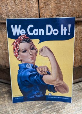 Rosie the Riveter - We Can Do It Sticker
