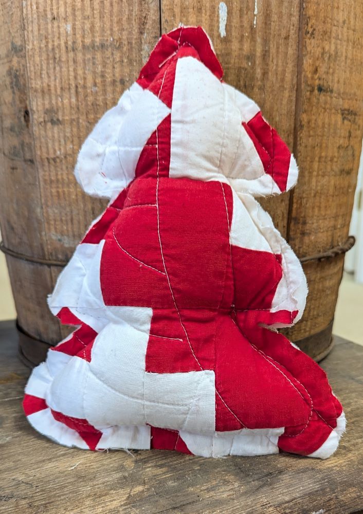 Handmade Quilted Christmas Tree Pillow