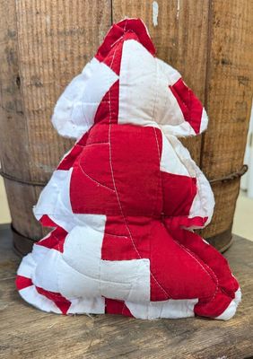 Handmade Quilted Christmas Tree Pillow