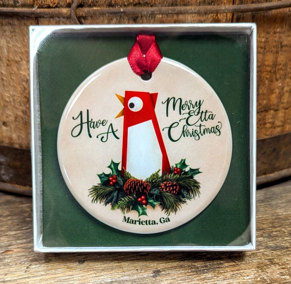New 2024 Big Chicken Ornament!