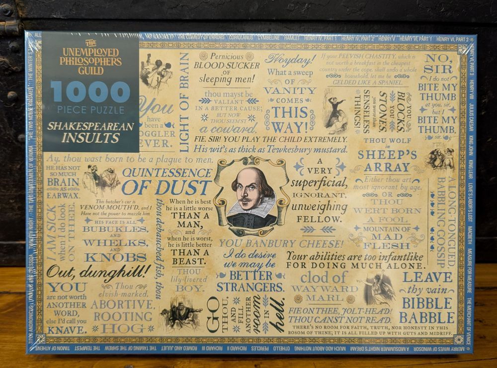Shakespearean Insults Puzzle