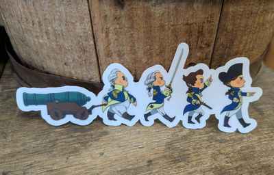 Revolutionaries on the March Sticker