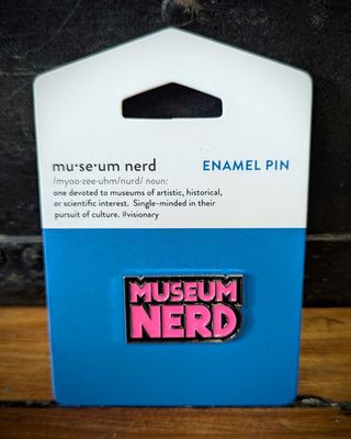 Museum Nerd Enamel Pins