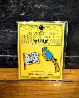 19th Amendment Votes for Women Pins