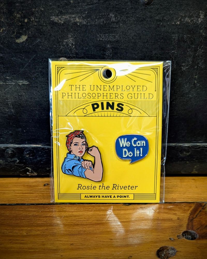 Rosie We Can Do It Pin