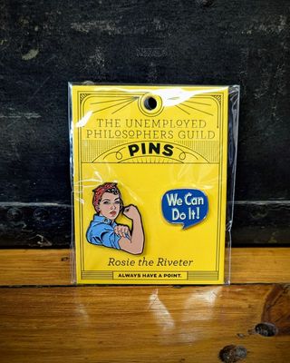 Rosie We Can Do It Pin