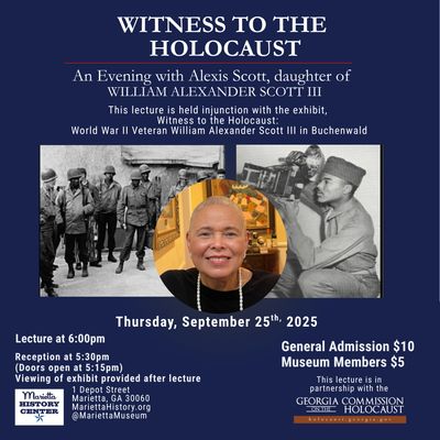 Witness to the Holocaust Lecture - Alexis Scott