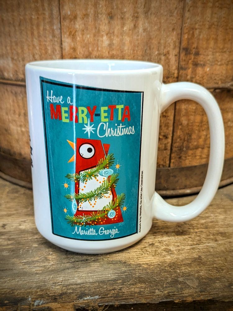 Big Chicken Xmas Mug 2025