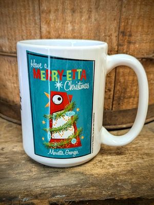 Big Chicken Xmas Mug 2025
