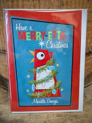 Merry-Etta Christmas Card