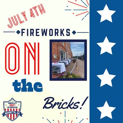 July 4th Table up to 4--Fireworks Viewing