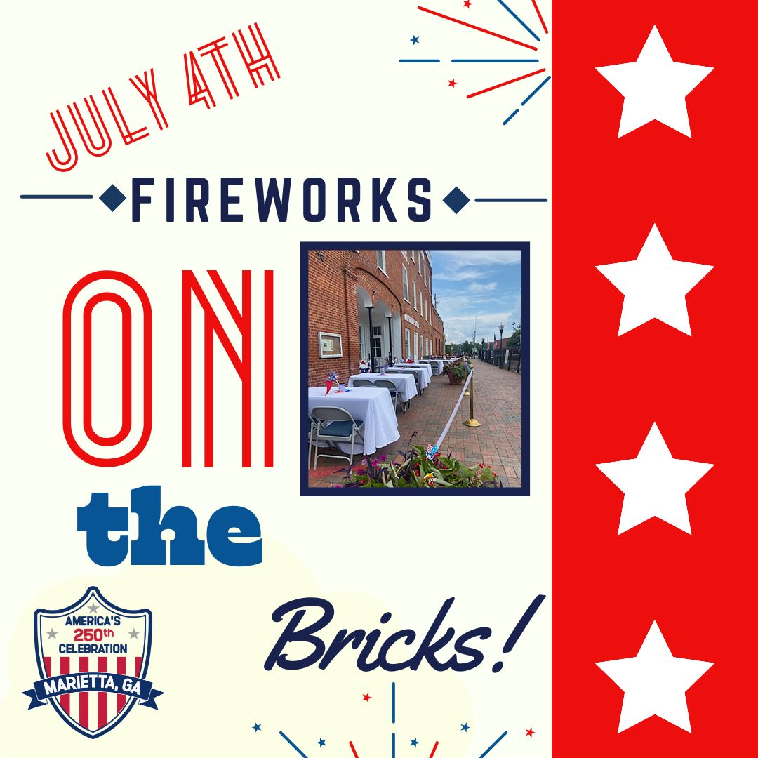 July 4th Table up to 6--Fireworks Viewing