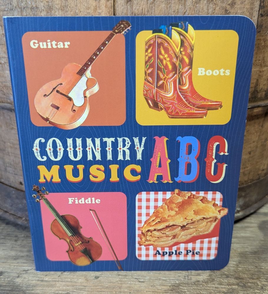 Country Music ABC Childrens Board Book