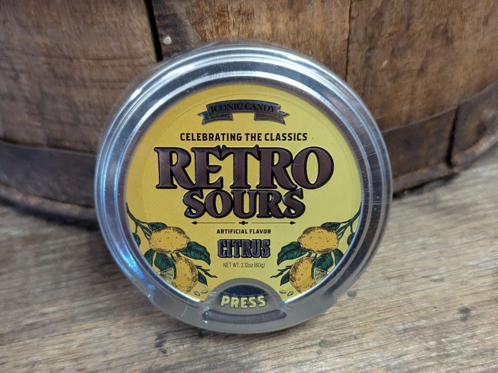Retro Sours Citrus Candy