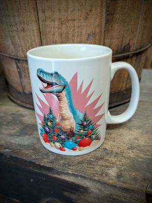 Retro Dino Mug