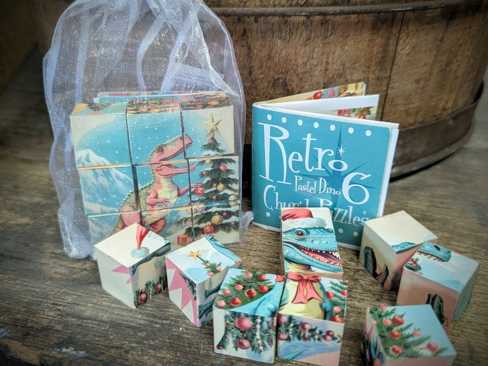 Dino Quiet Cube Puzzle