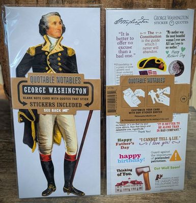 George Washington Quotable Notable