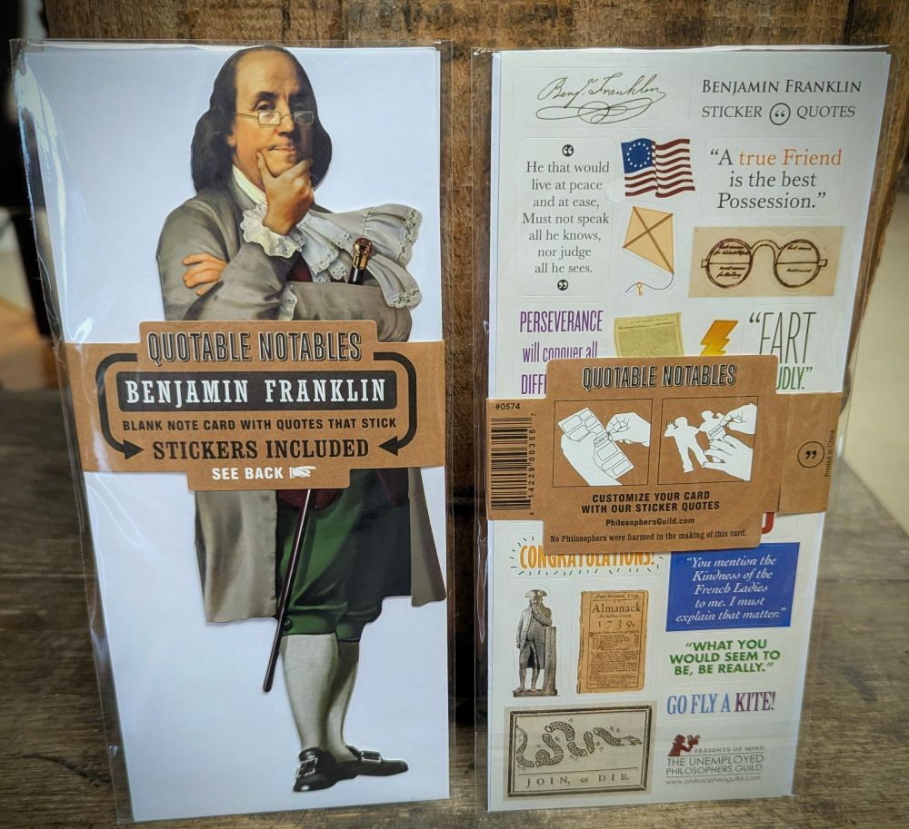 Benjamin Franklin Quotable Notable