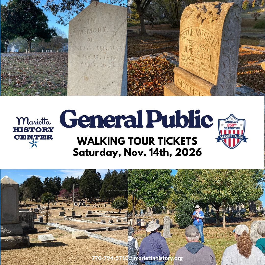 Saturday, Nov. 14th Cemetery Walking Tour Tickets