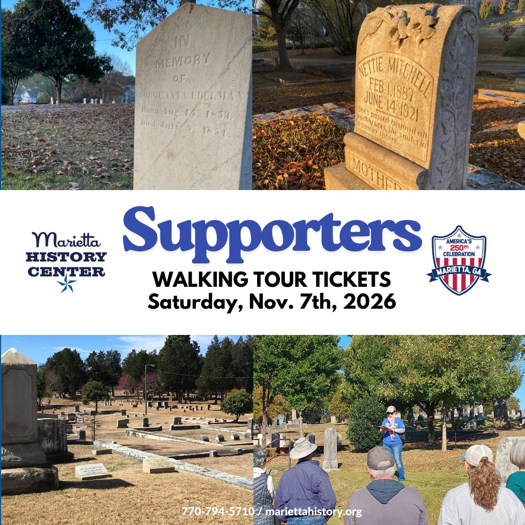 SUPPORTERS ONLY - Sat. Nov. 7th Cemetery Walking Tour Tickets