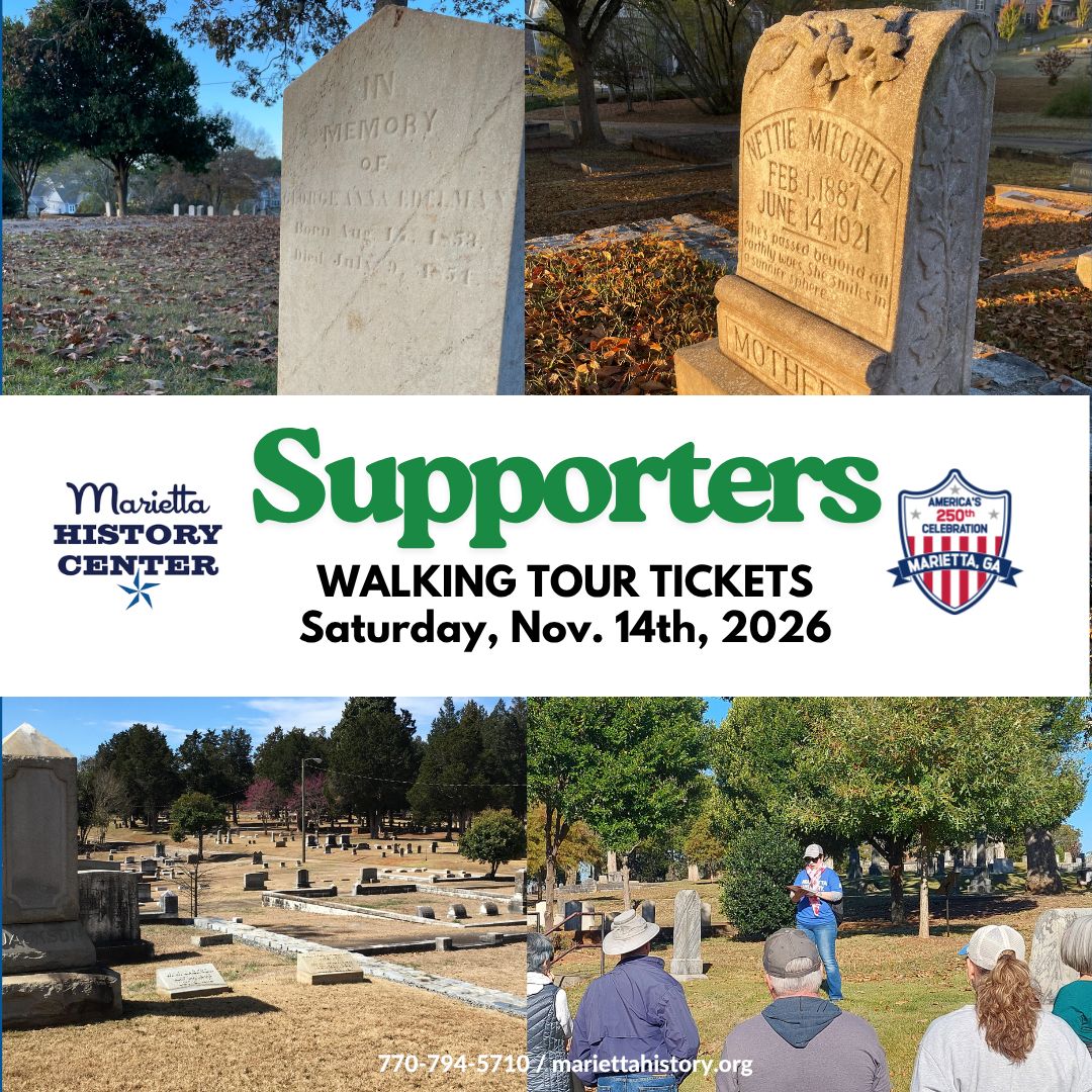 SUPPORTERS ONLY - Saturday, Nov. 14th Cemetery Walking Tour Tickets