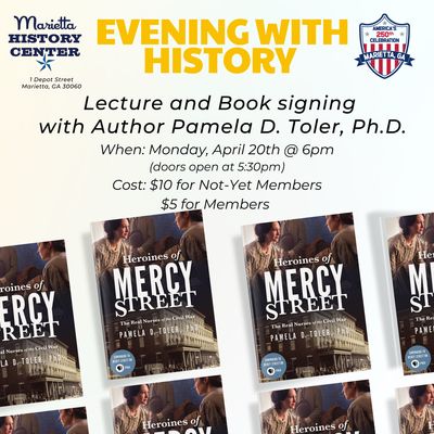 Lecture Series: Mercy Street Evening with History Ticket Apr 20th