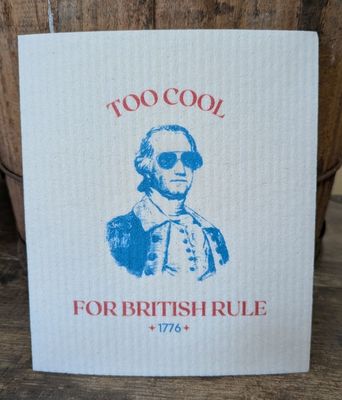 Too Cool for British Rule Swedish Towel