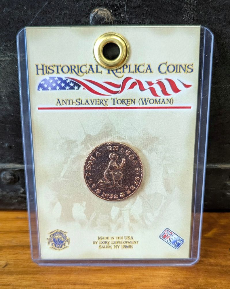 Abolitionist Token  Anti-Slavery (Woman) Coin