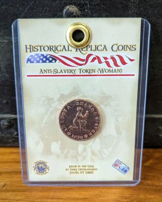 Abolitionist Token  Anti-Slavery (Woman) Coin