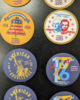 SINGLE Magnet Official America's 250th Magnet
