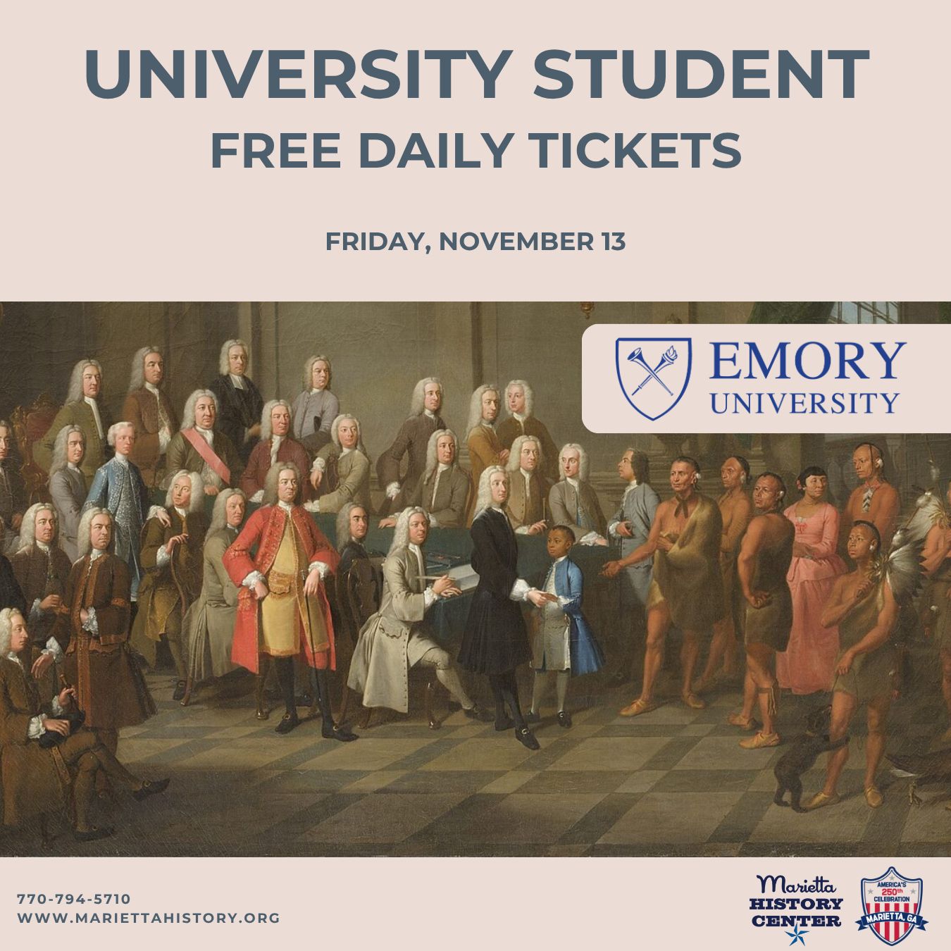 Friday, Nov. 13th--Native American Symposium Opening Program Emory Tickets