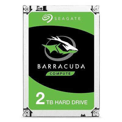 Seagate Store Barracuda Internal Hard Drive 2TB SATA 6Gb/s 256MB Cache 3.5-Inch - Frustration Free Packaging (ST2000DM008)