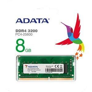 A-DATA 8GB DDR4 RAM modules for notebooks 3200MHZ Laptop Memory (AD4S320038G22-RGN)