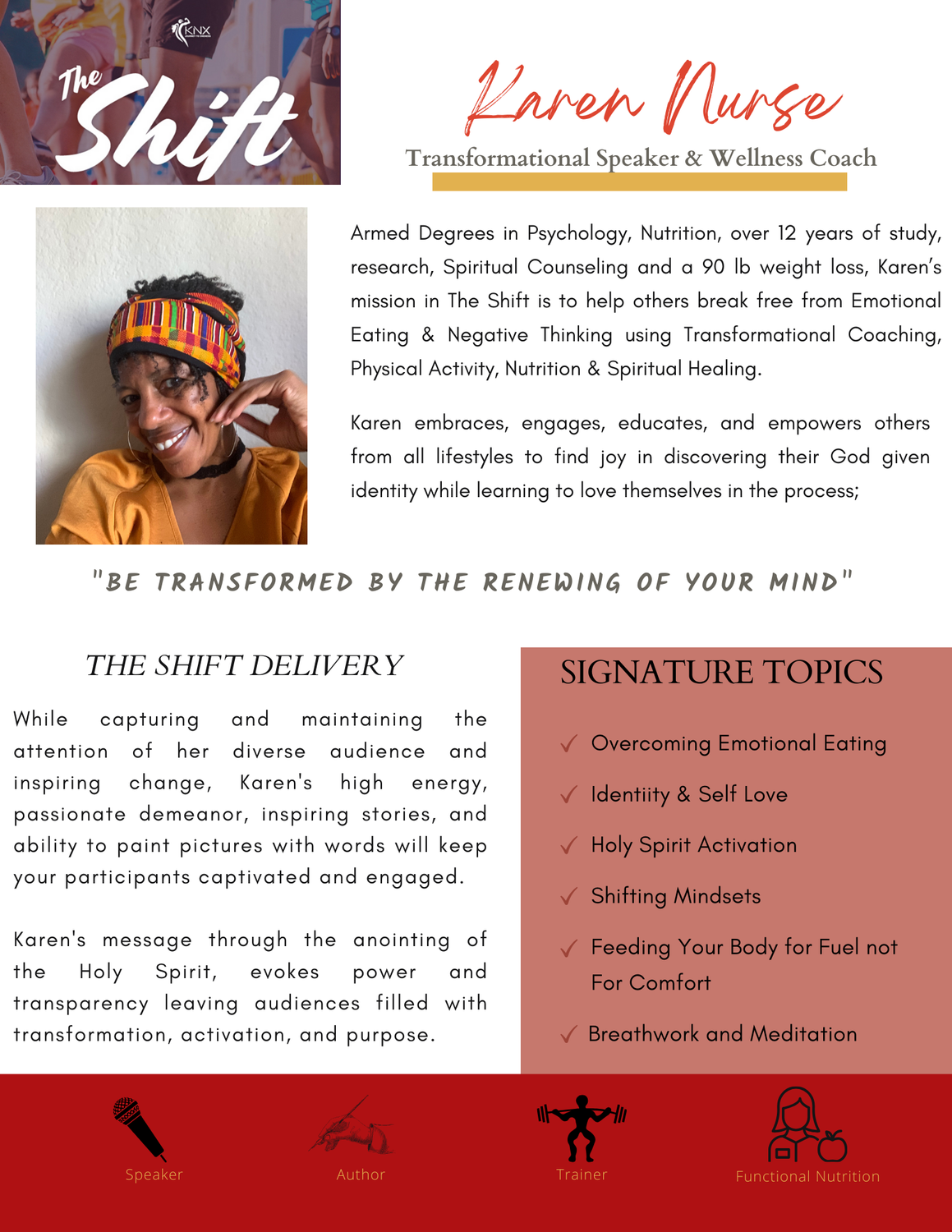 The Shift Speaks (Retreats/Workshops/Classes) Call or Schedule for Pricing. ($)