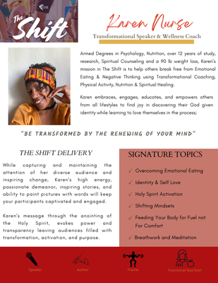 The Shift Speaks (Retreats/Workshops/Classes) Call or Schedule for Pricing. ($)