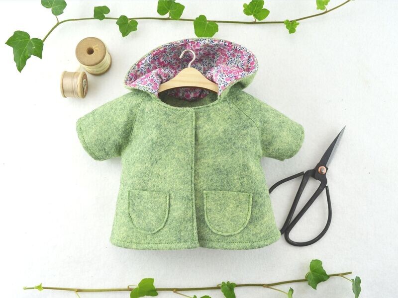 Theodore Bear's coat pattern (digital)