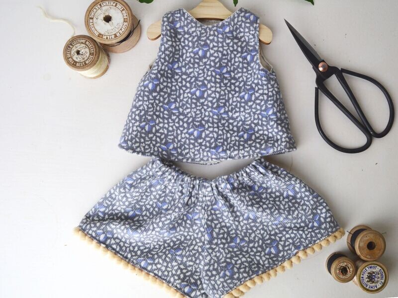 Bluebell Rabbit's shorts & tunic pattern (digital)
