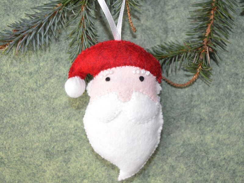 Santa decoration pattern (digital)