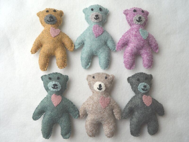 Small Teddy Bear Pattern (paper copy)